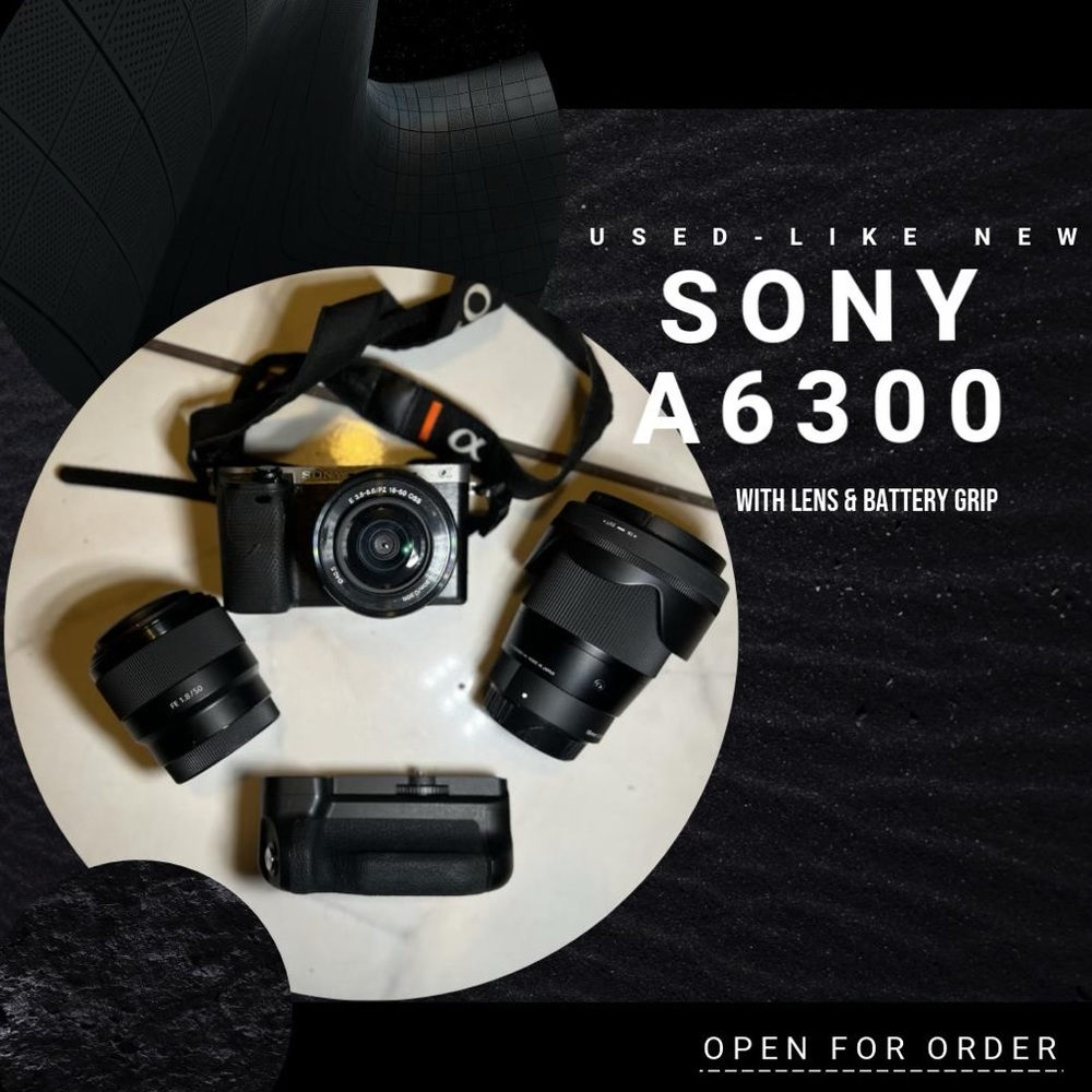 Sony A6300 Bundle
